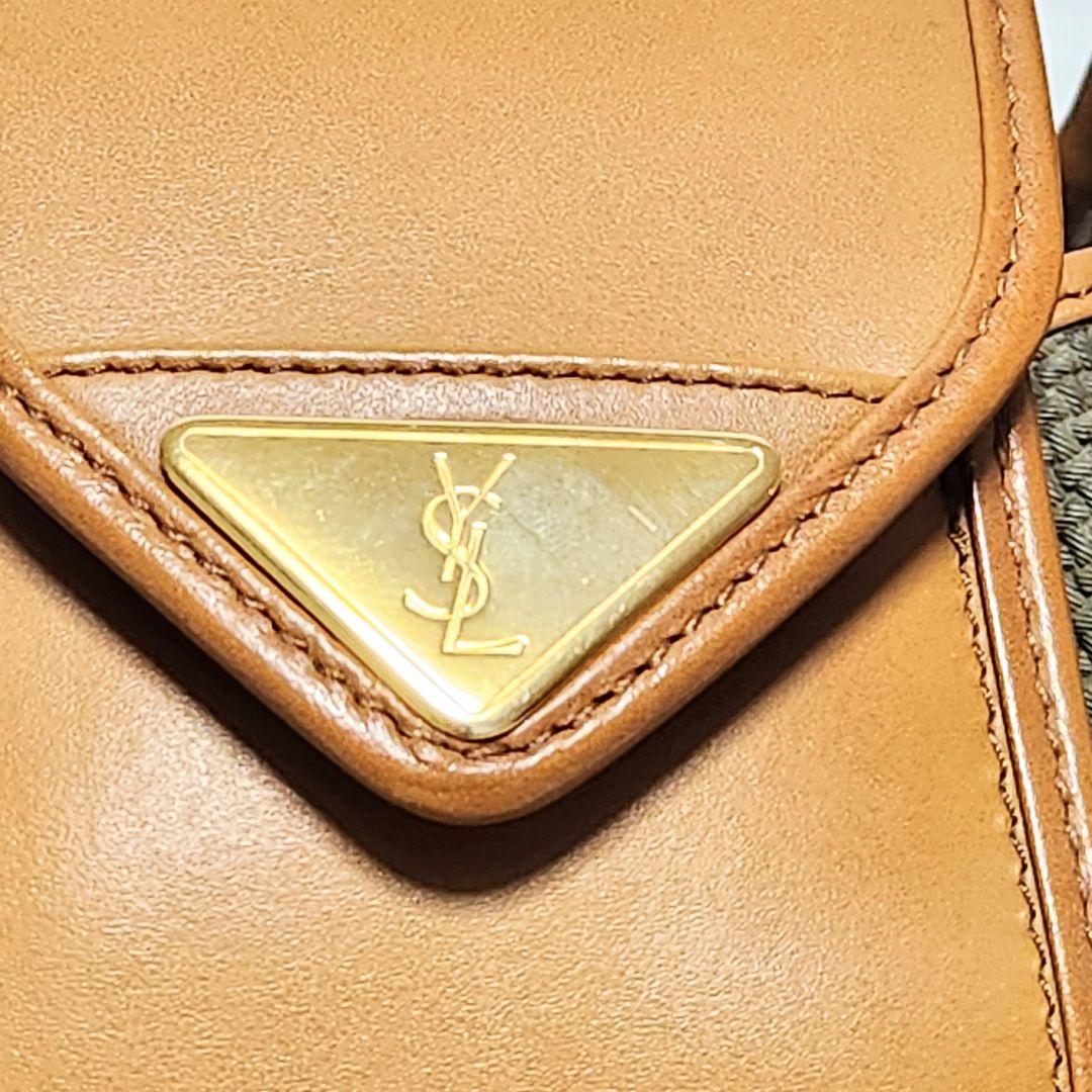 イヴサンローラン★YVES SAINT LAURENT★巾着ショルダー★ポーチ付