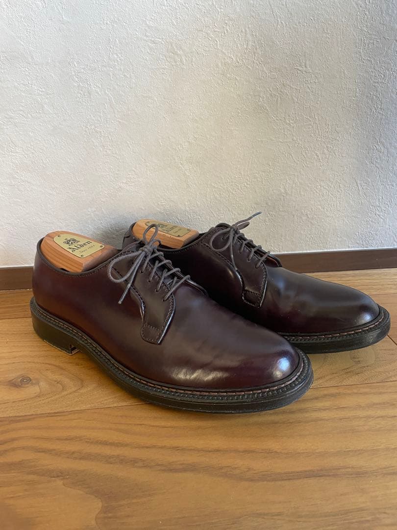 Alden オールデン 990 プレーントゥ コードバン 8D リジェクト品