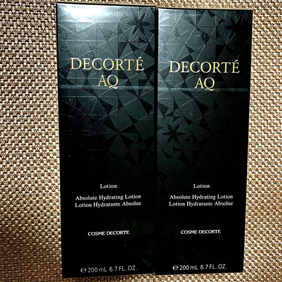 【新品未使用】コスメデコルテAQローション 化粧水 200mL×2本セット