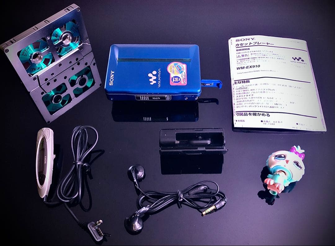 カセットウォークマン SONY WM-EX910 「整備済み、稀少、完動超美品」