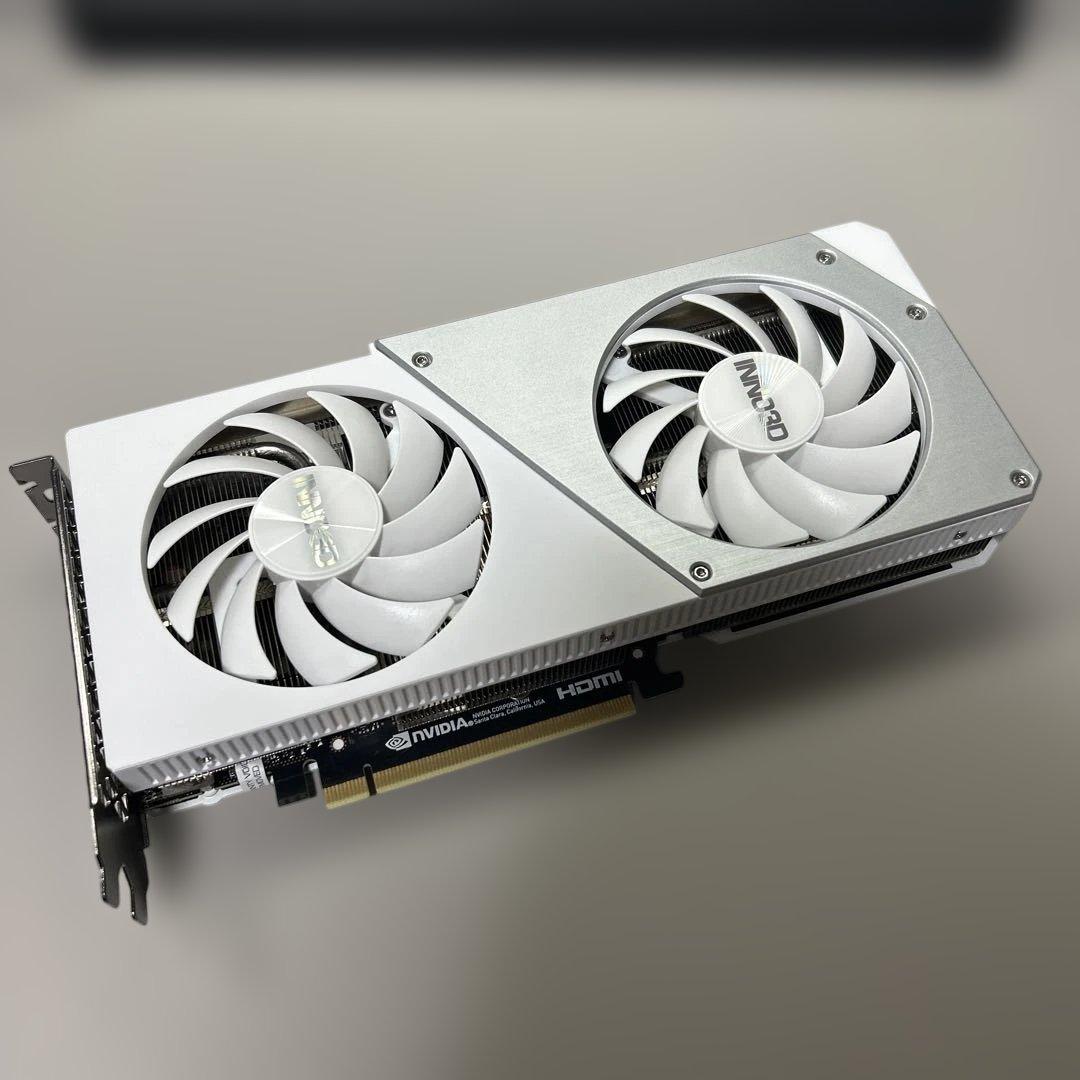 INNO3D GeForce RTX4060ti 8GB ホワイト