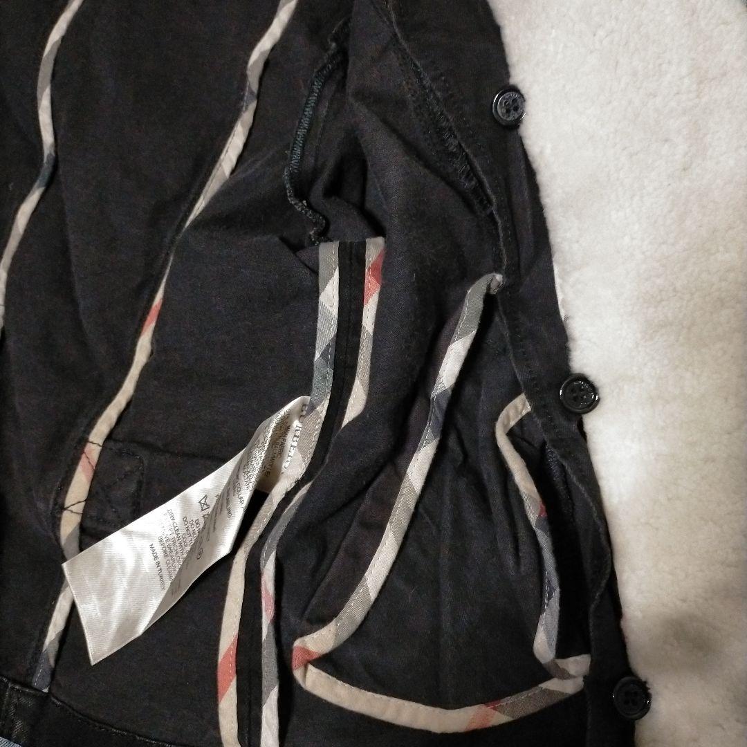 Anakies バーバリー　ファー襟付ショートブルゾンデニムジャケット