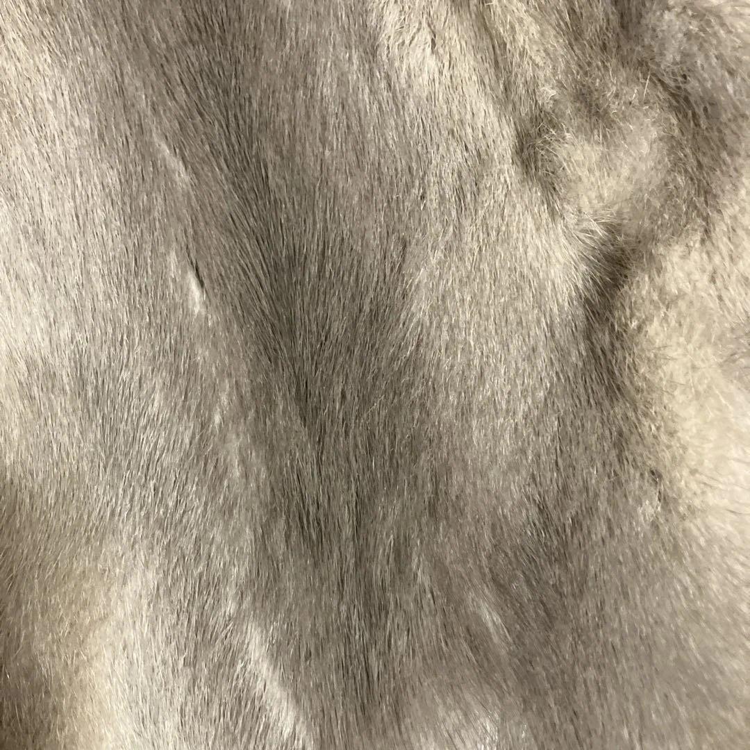 サファイアミンクハーフコート