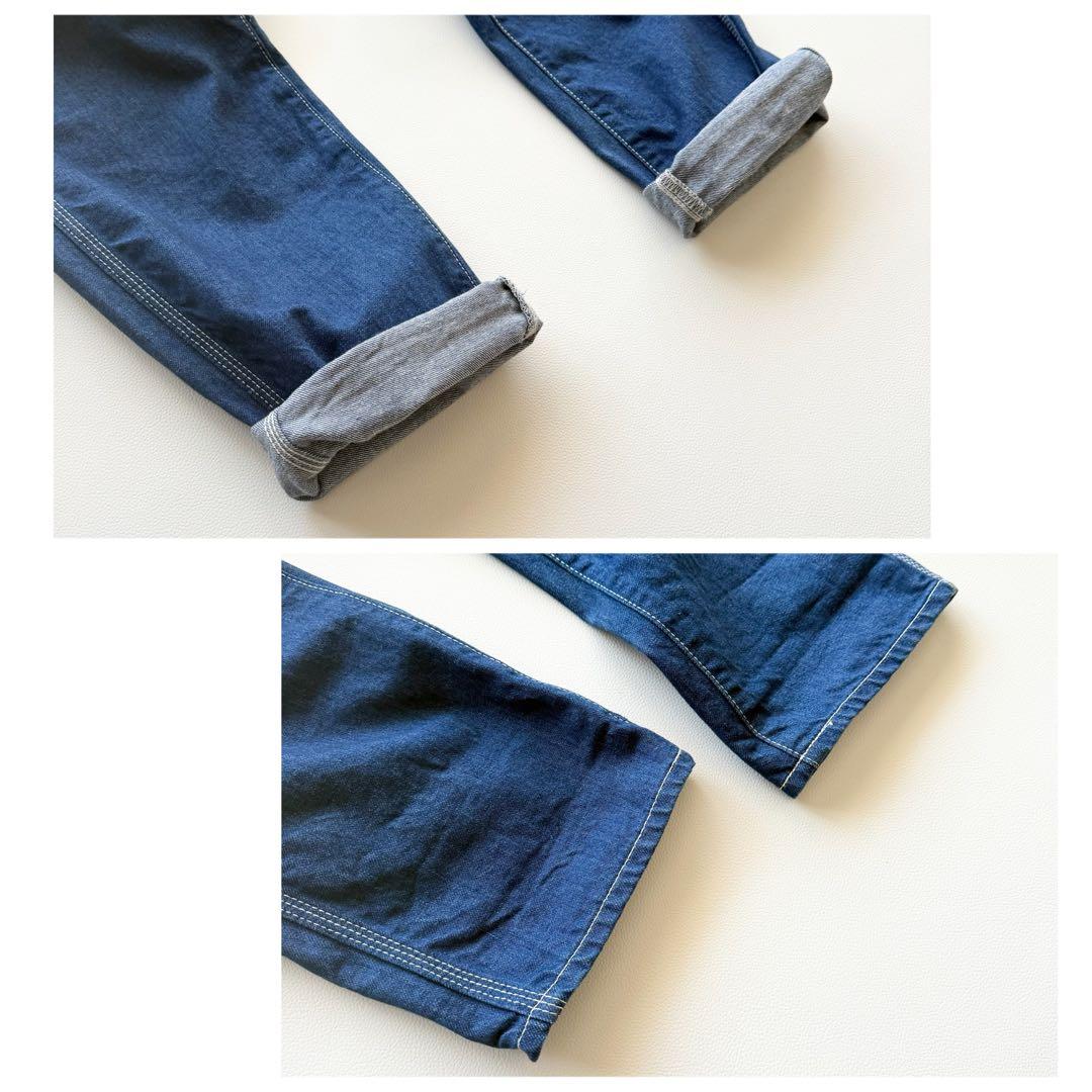 希少 【コムデギャルソン】前後ジップ デニム サルエルパンツ インディゴ M