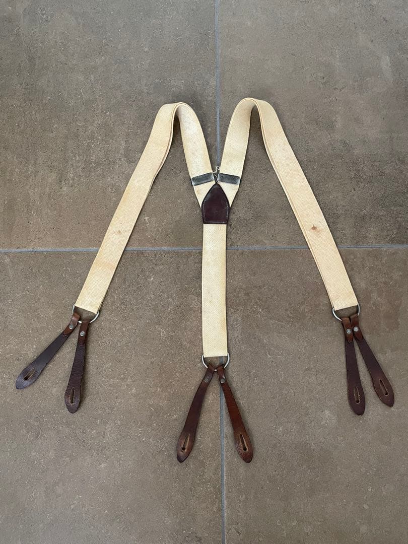Levi's Vintage Clothing レザーコンビサスペンダー