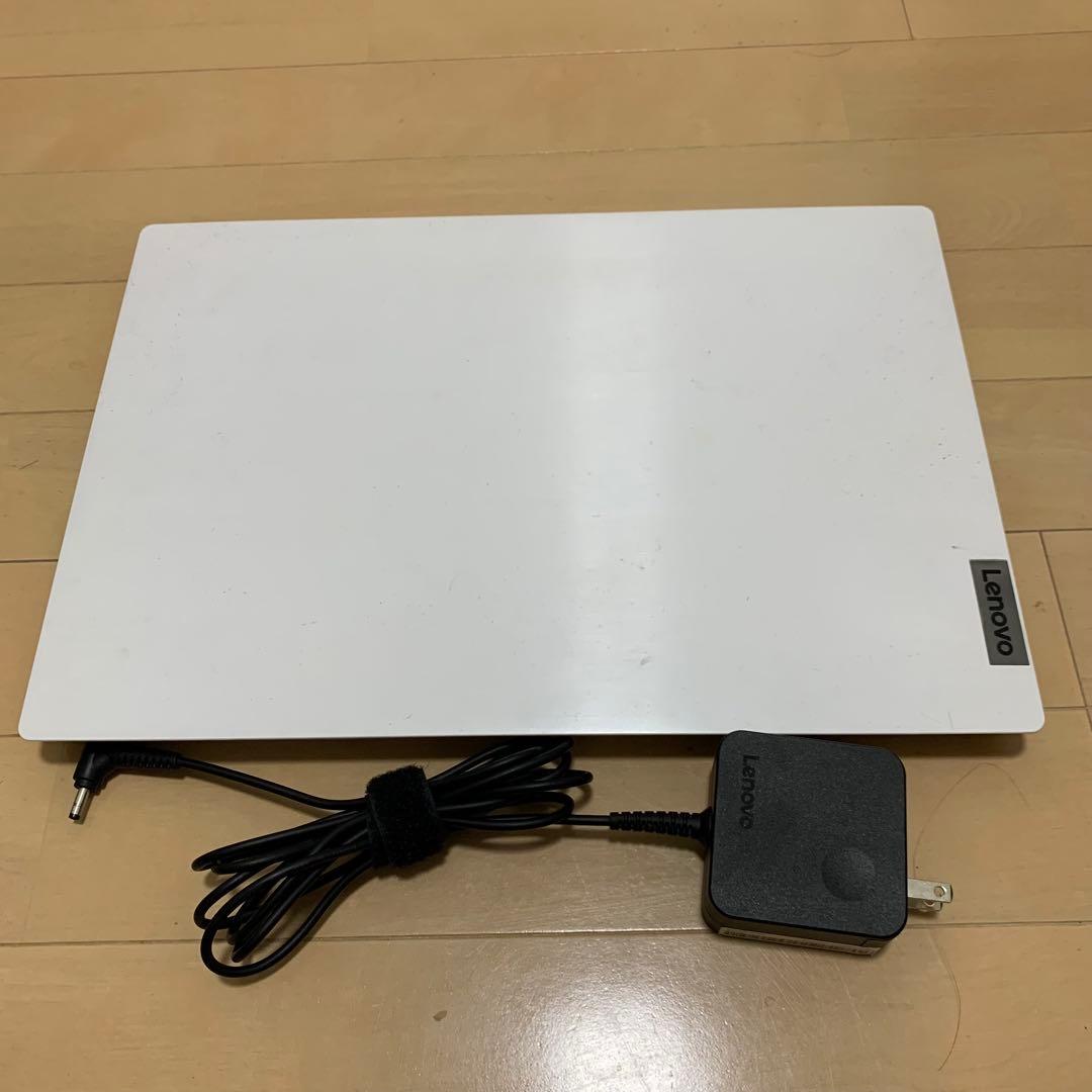 Lenovo ノートパソコン ホワイト ACアダプター付き