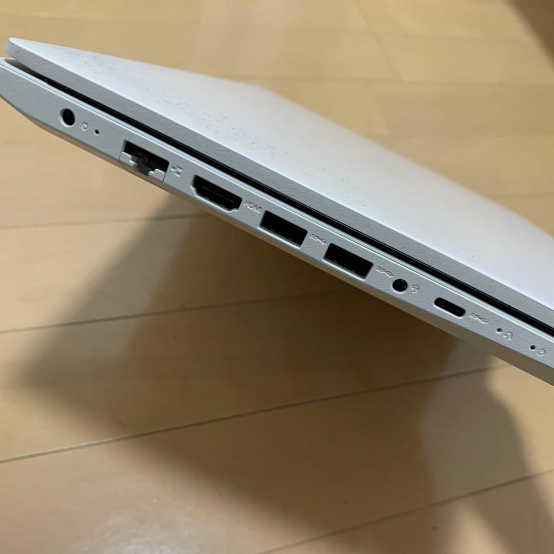 Lenovo ノートパソコン ホワイト ACアダプター付き