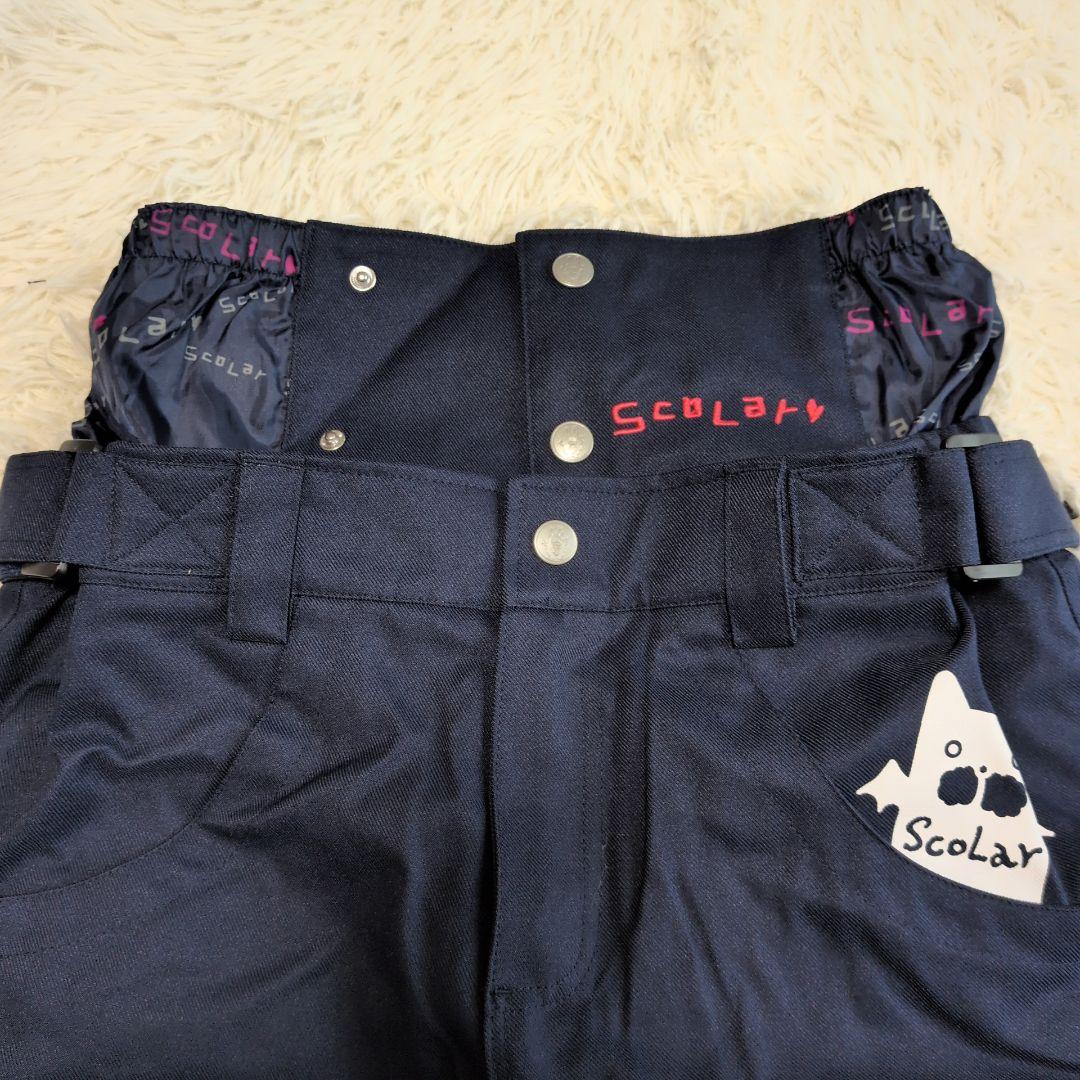 【未使用】Scolar スカラー スノボウェア 上下セット S　スキー