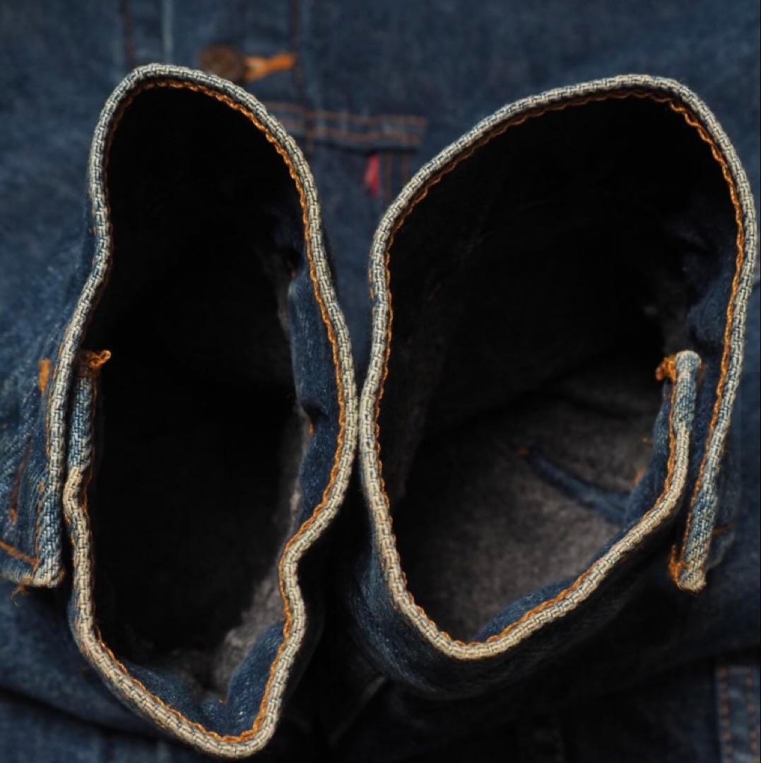 美品 リーバイス70506 42 90’s USA製 濃紺 ブランケット