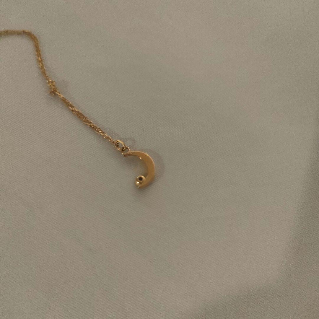 Lune de rêve ゴールド ネックレス 月の形