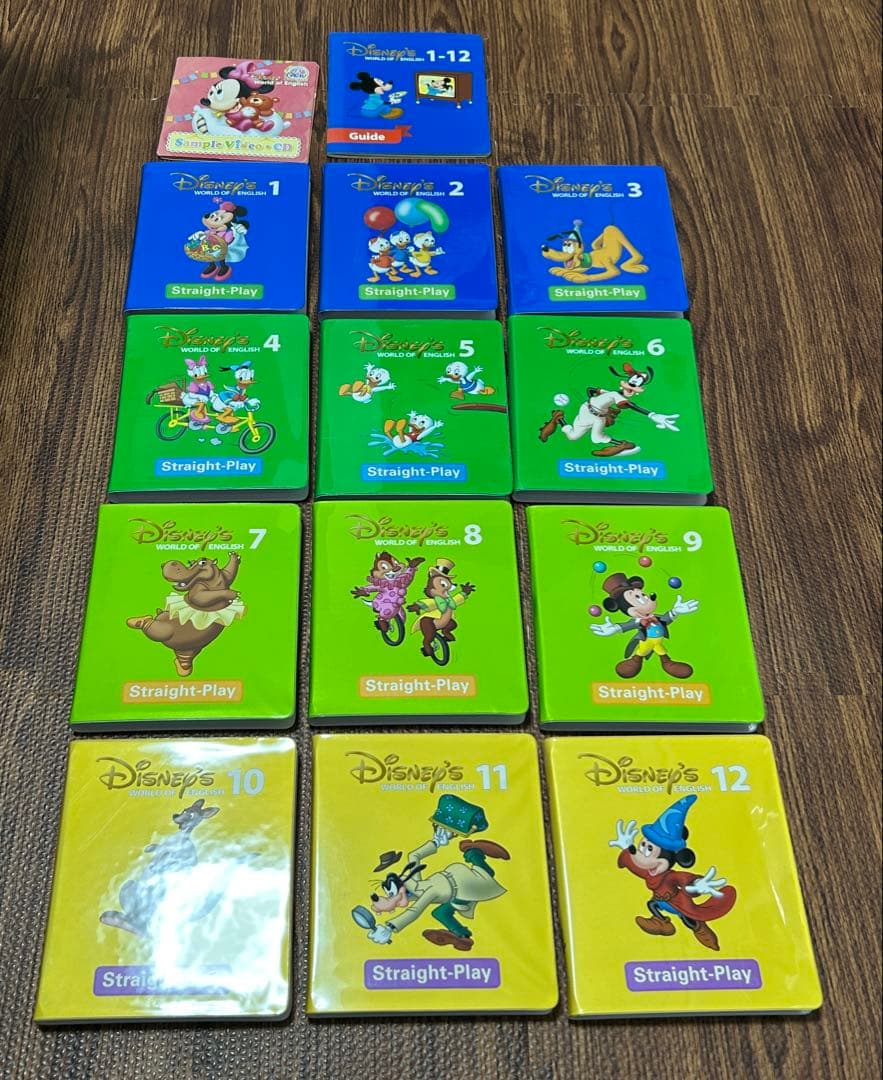 【美品・完品】ディズニー英語 English DVD 24枚セット