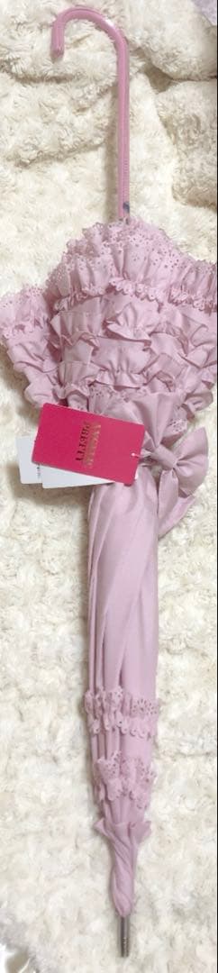 フリルミルフィーユアンブレラ　ピンク　angelicpretty