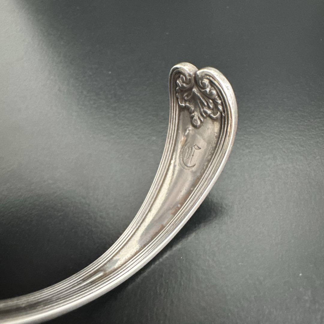 希少　オールド　ティファニー ナイフバングル　ブレスレット　シルバー　y2k