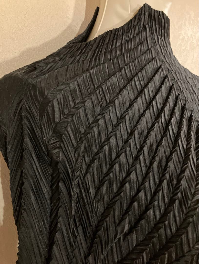 未使用　プリーツプリーズ　ブラック