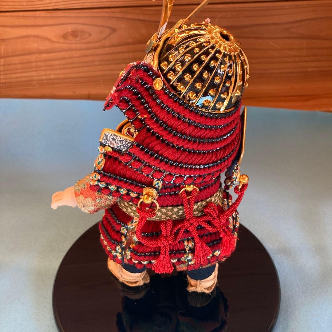 五月人形　鎧着子供武者　壹三作 勇　もののふ童