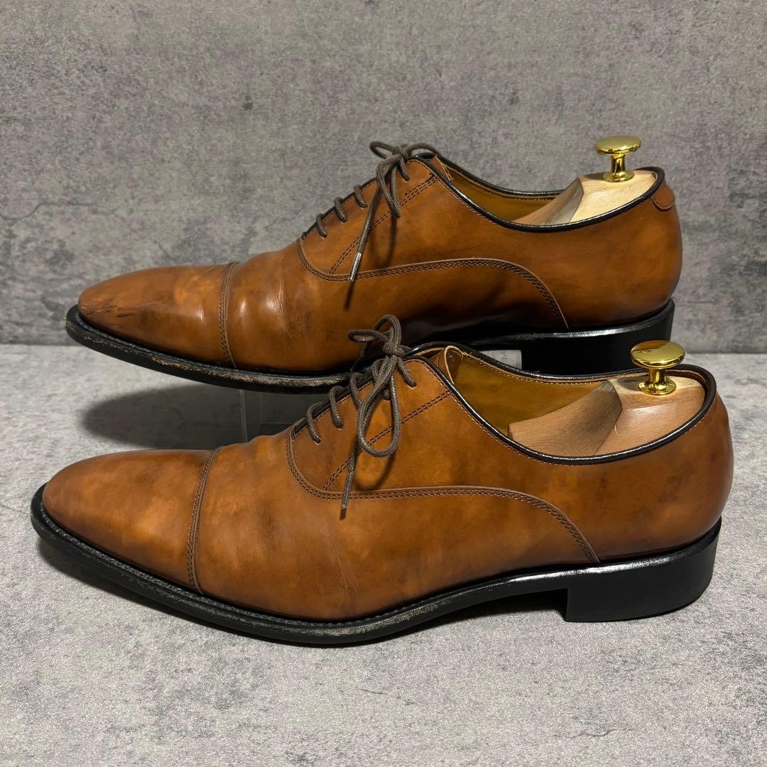 極美品　リーガル　ビジネスシューズ　315R ブラウン　キャップトゥ　2156