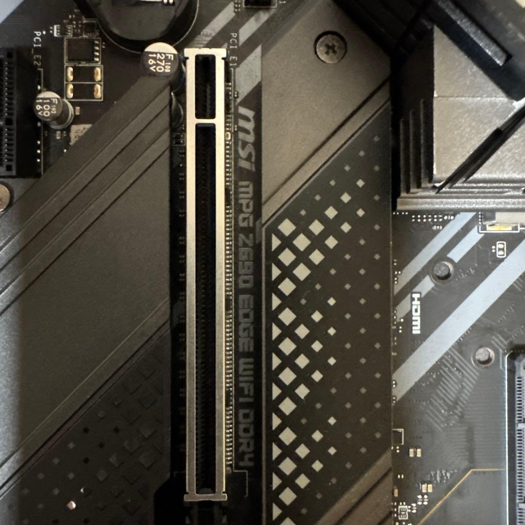 t*t様 Msi MPG Z690 EDGE wIFI DDR4マザーボード