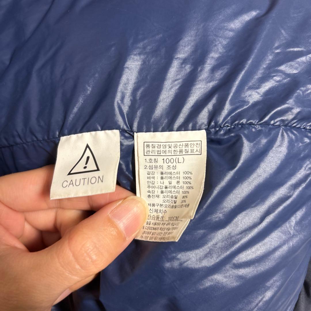 M3r1@じゃ様 ノースフェイス フード付き ダウンジャケット