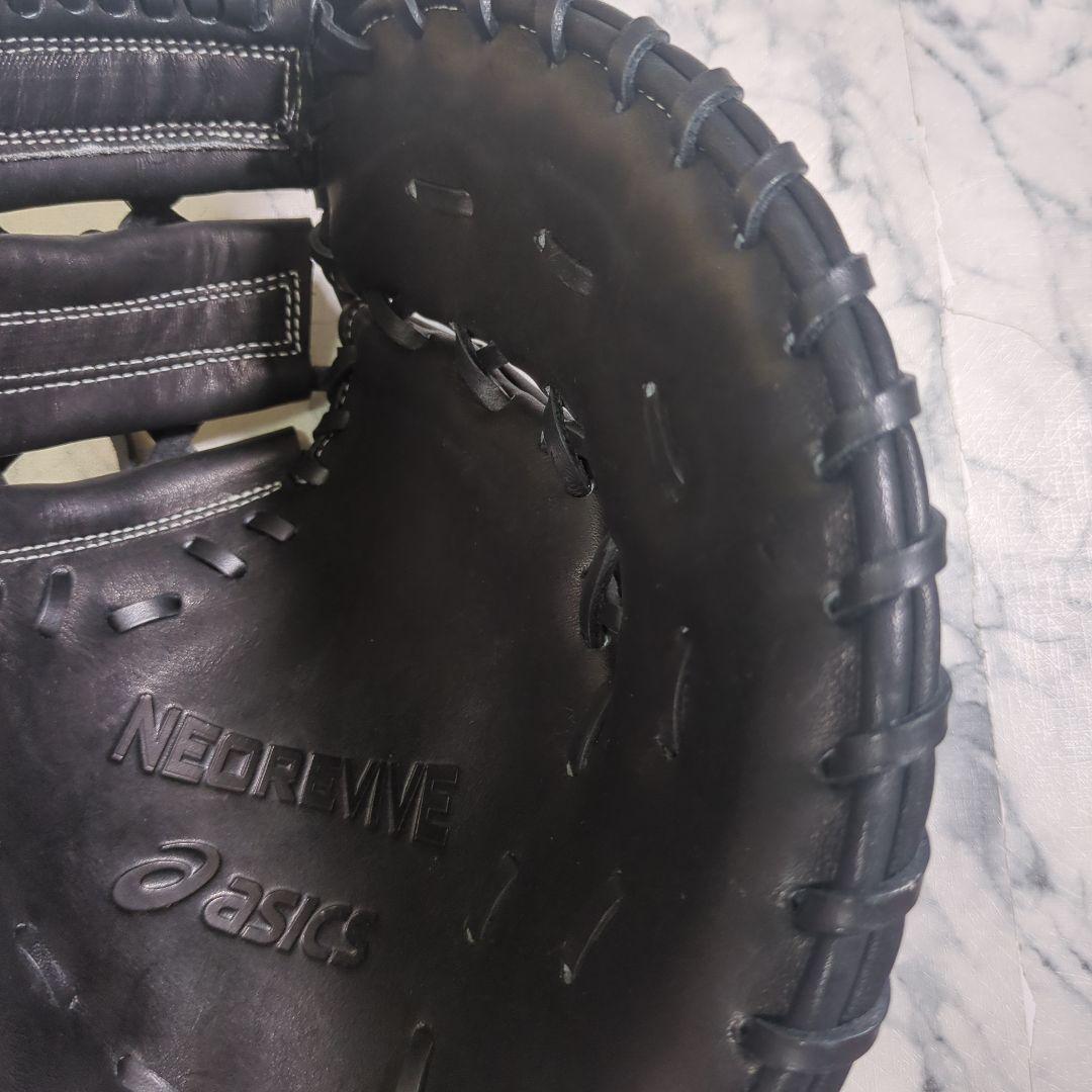 【未使用・タグ付き】ASICS NEOREVINEブラック　硬式ファーストミット