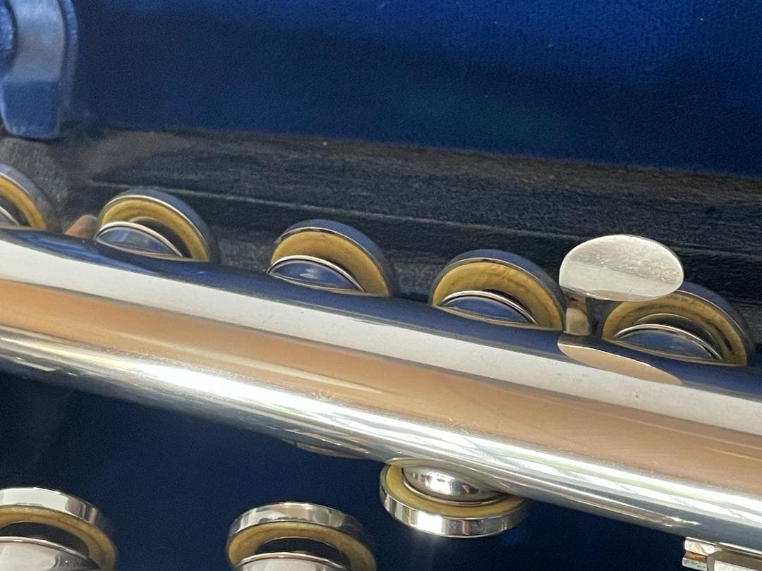 ムラマツフルート インラインリングキー 頭部管銀製 ＭＲ－１２０