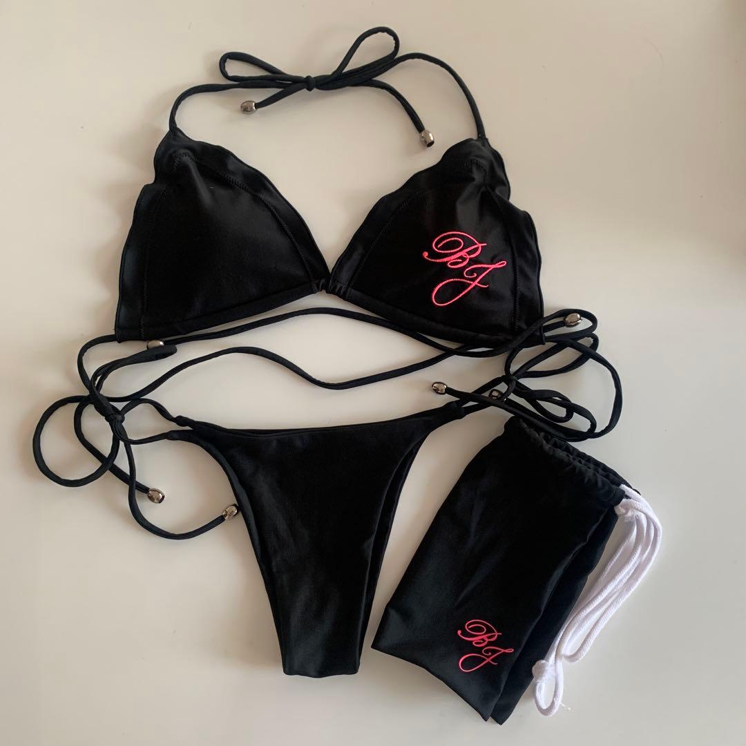 ベストボディジャパン公式ビキニ ブラック×ピンクMサイズ