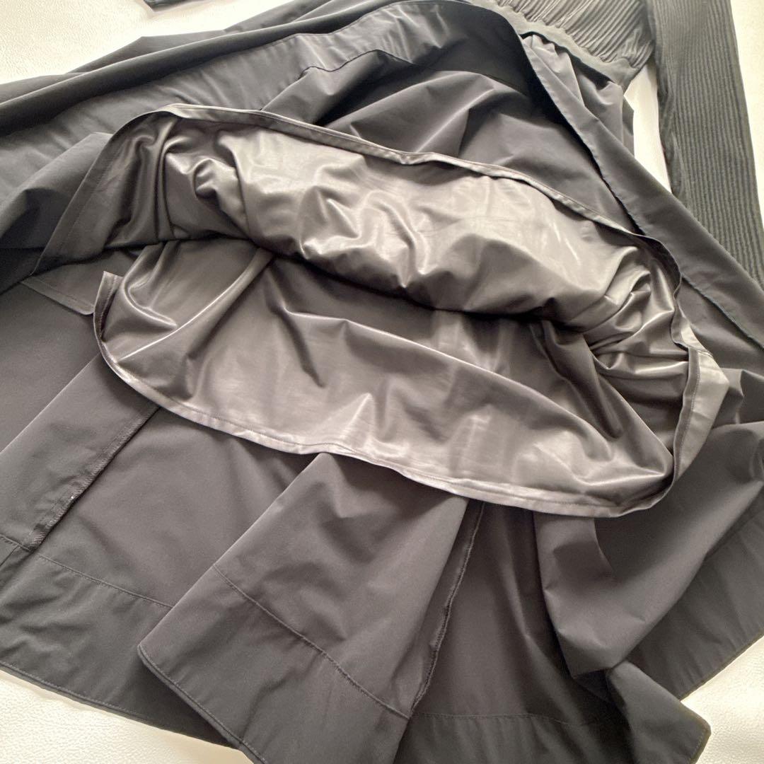 【美品】組曲　FLICKA　コラボ　セレモニー　ニットワンピース　3　Lサイズ