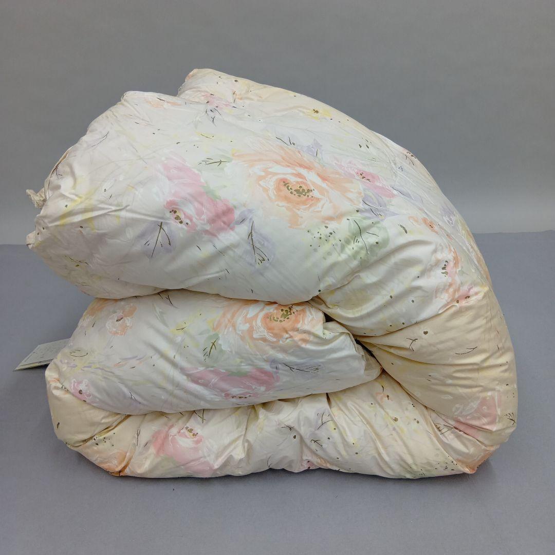 羽毛掛けふとん　カナダ産　　ホワイトグ-ス90%　ダブルサイズ