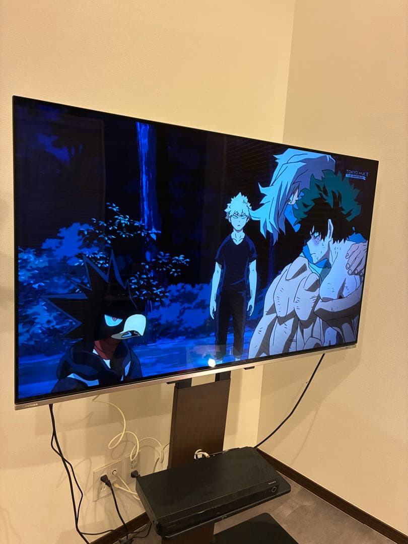 大画面 REGZA 4K 有機ELテレビ　55X8400