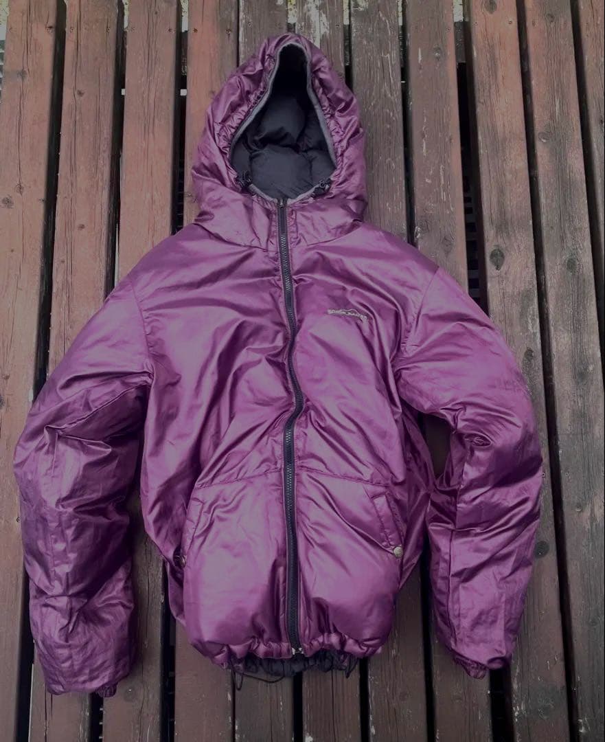 Eddie Bauer フード付きダウンジャケット 黒