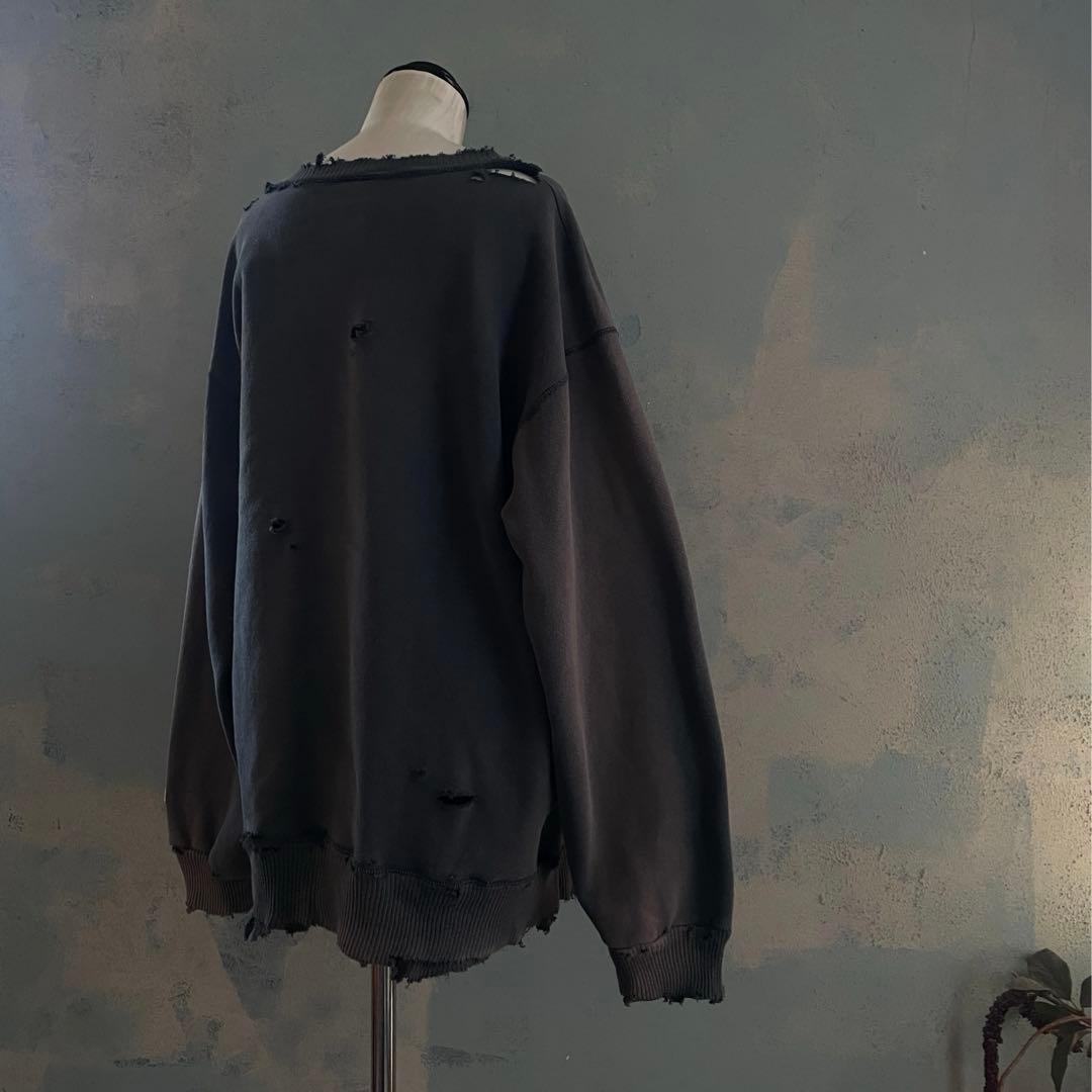 90's Champion”sun fade ”grunge”borosweat