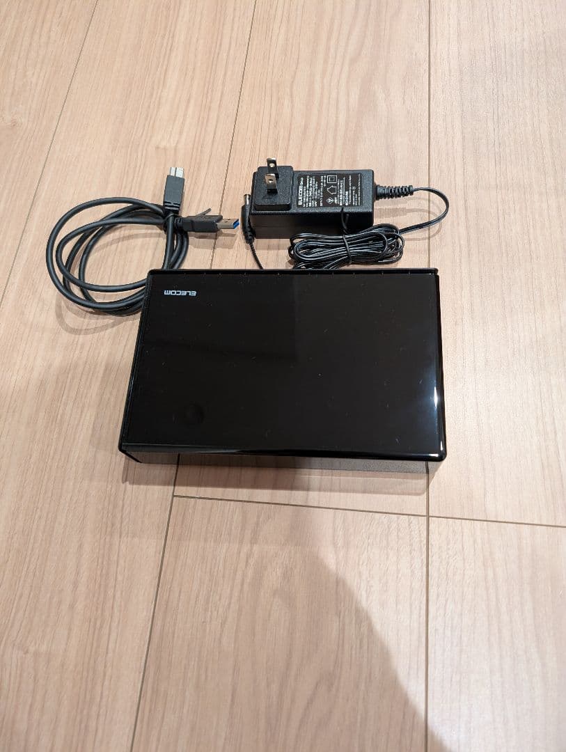 エレコム　 テレビ　外付けハードディスク seeqvault対応