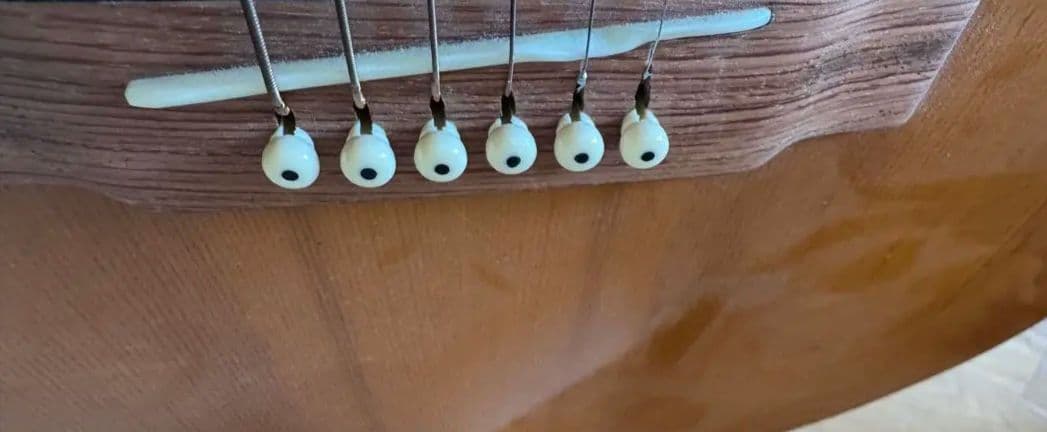 YAMAHA FG-110　GOTOH 高精度ペグ交換品