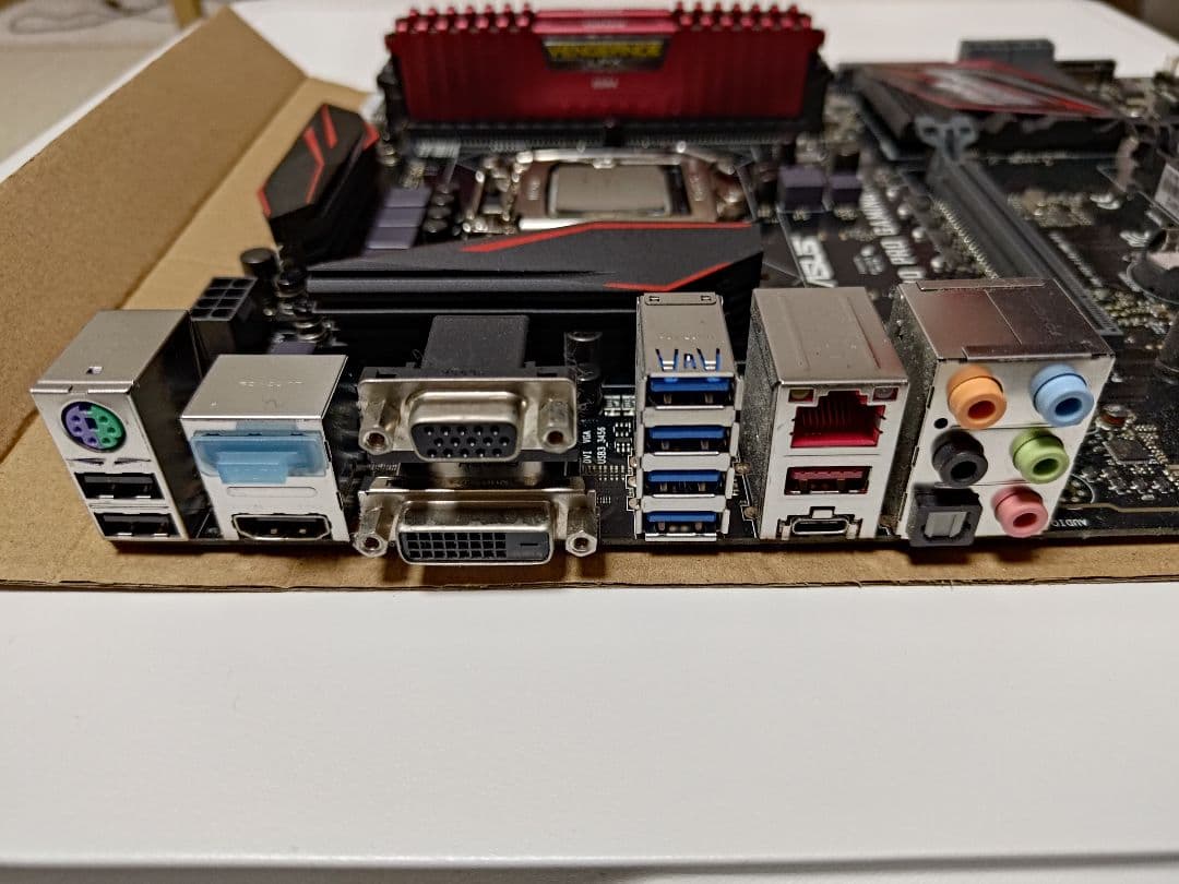 からむびっとASUS Z170 PRO GAMING CPU、メモリセット