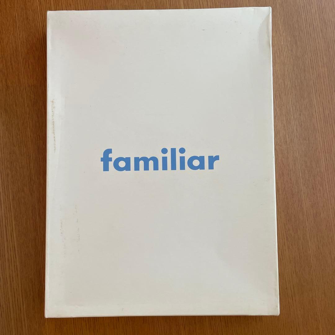 ファミリア　80cm オーバーオール　シャツ　チャーム　セット　新品タグ付き