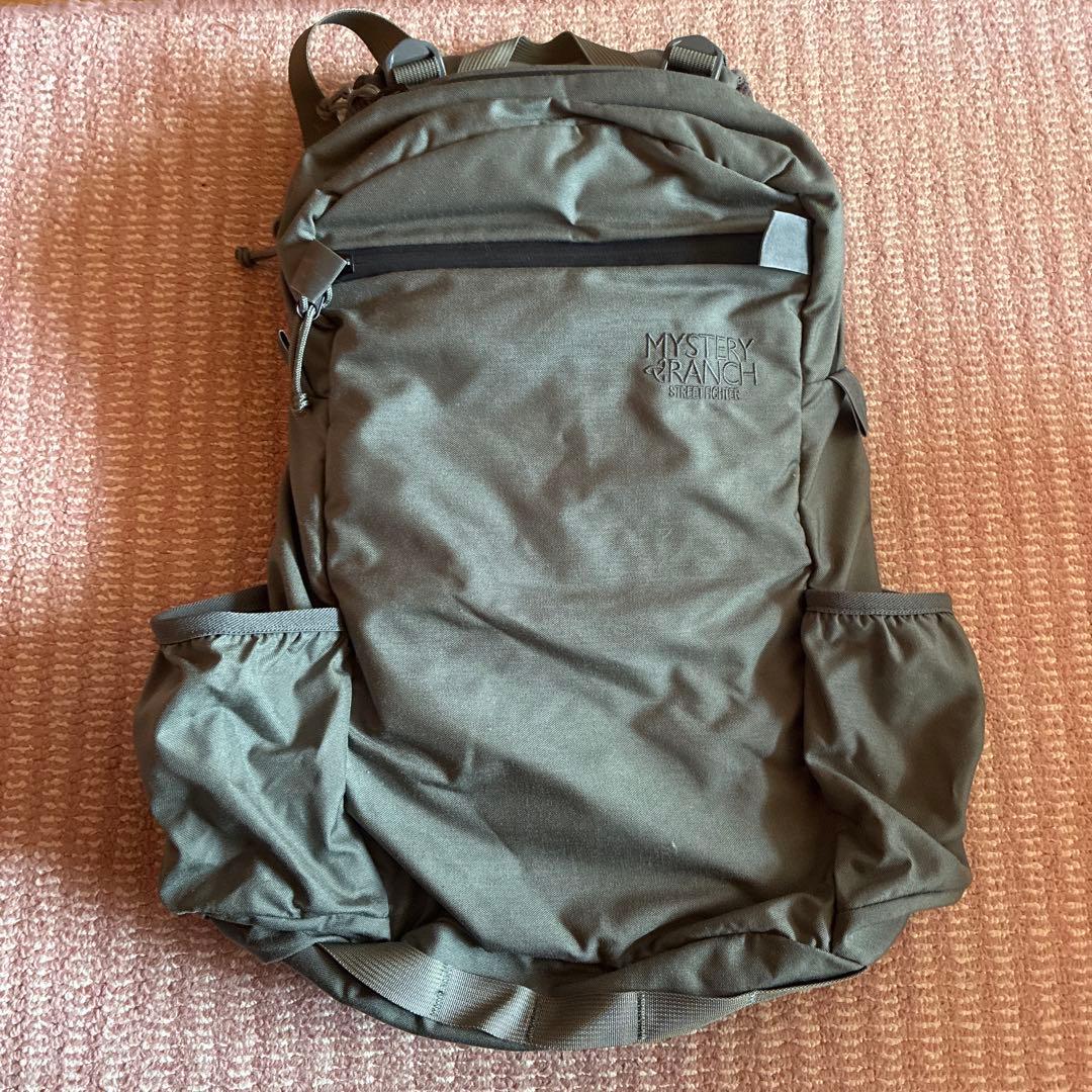 美品　ミステリーランチ　ストリートファイター　フォリッジ　刺繍ロゴ