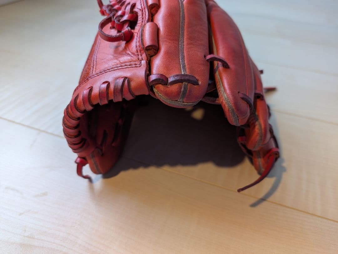 ゆ*き様 Nike EDGE 軟式グローブ レッド　右投げ投手用