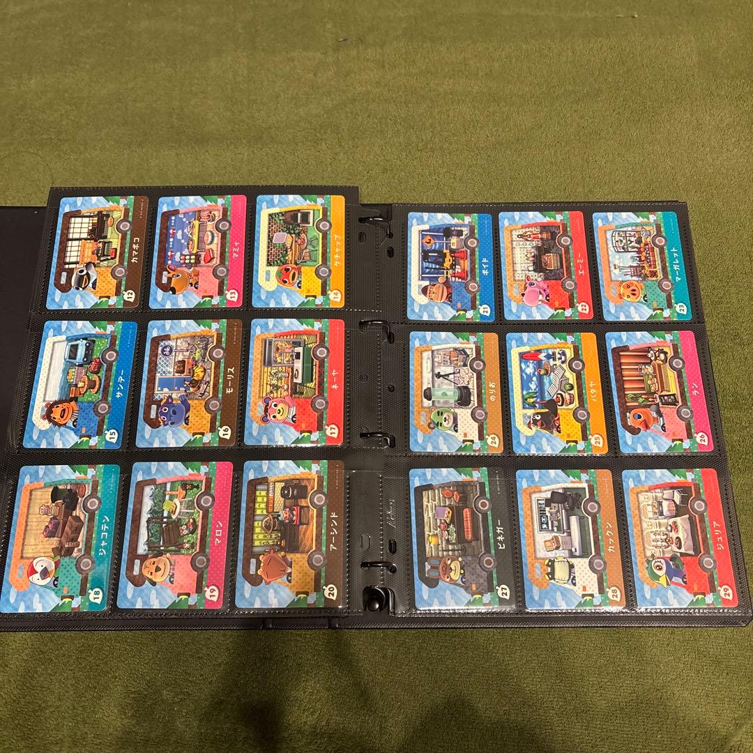あつ森 アミーボカード フルコンプ 504枚セット ファイル付 番号順