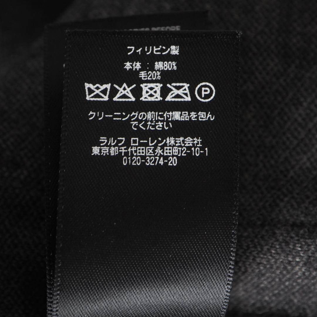 RRL　ダブルアールエル　カバーオール　チェック柄　チャコールグレー　美品