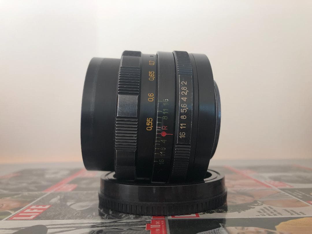 HELIOS ヘリオス 44M 58mm F2 M42マウント ぐるぐるボケ