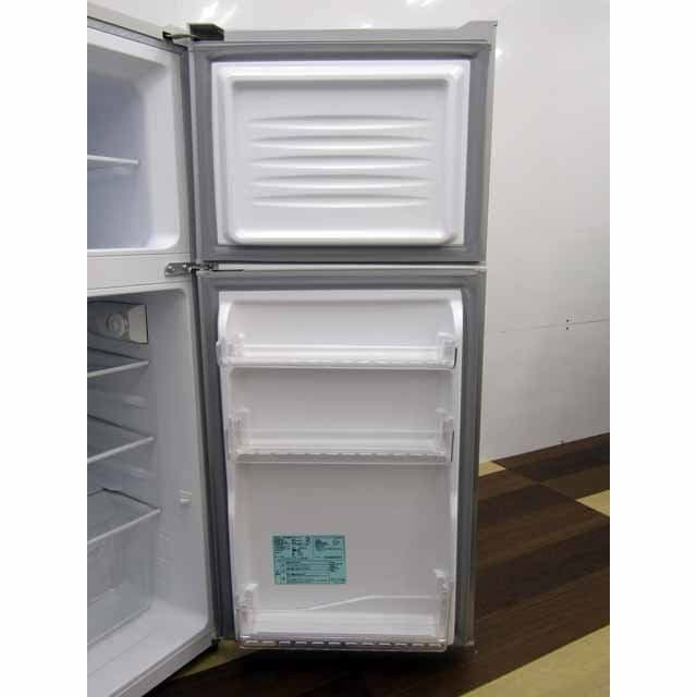 冷蔵庫 ハイアール JR-N121A 121L 2ドア シルバー 2017年製