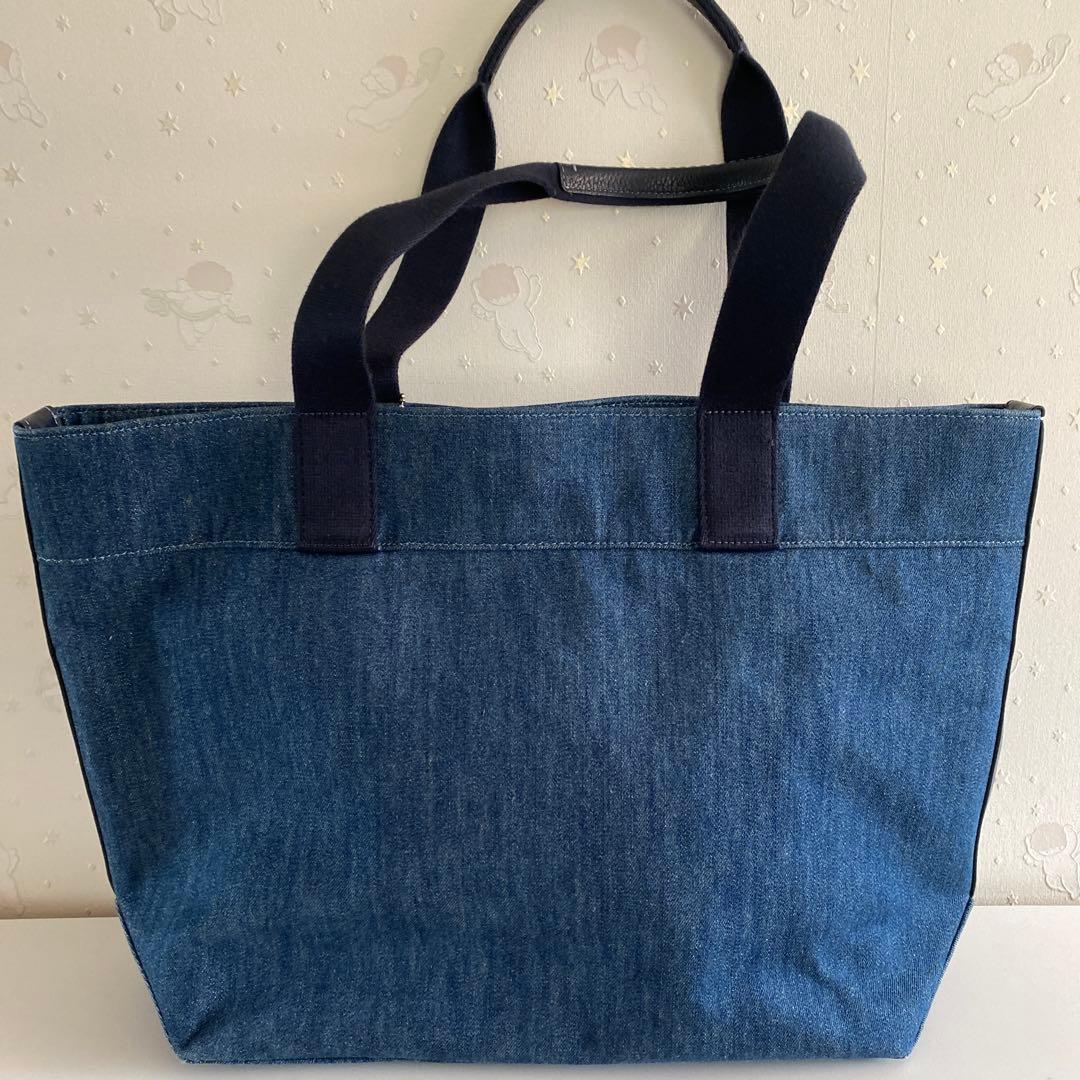 COACH デニムトートバッグ