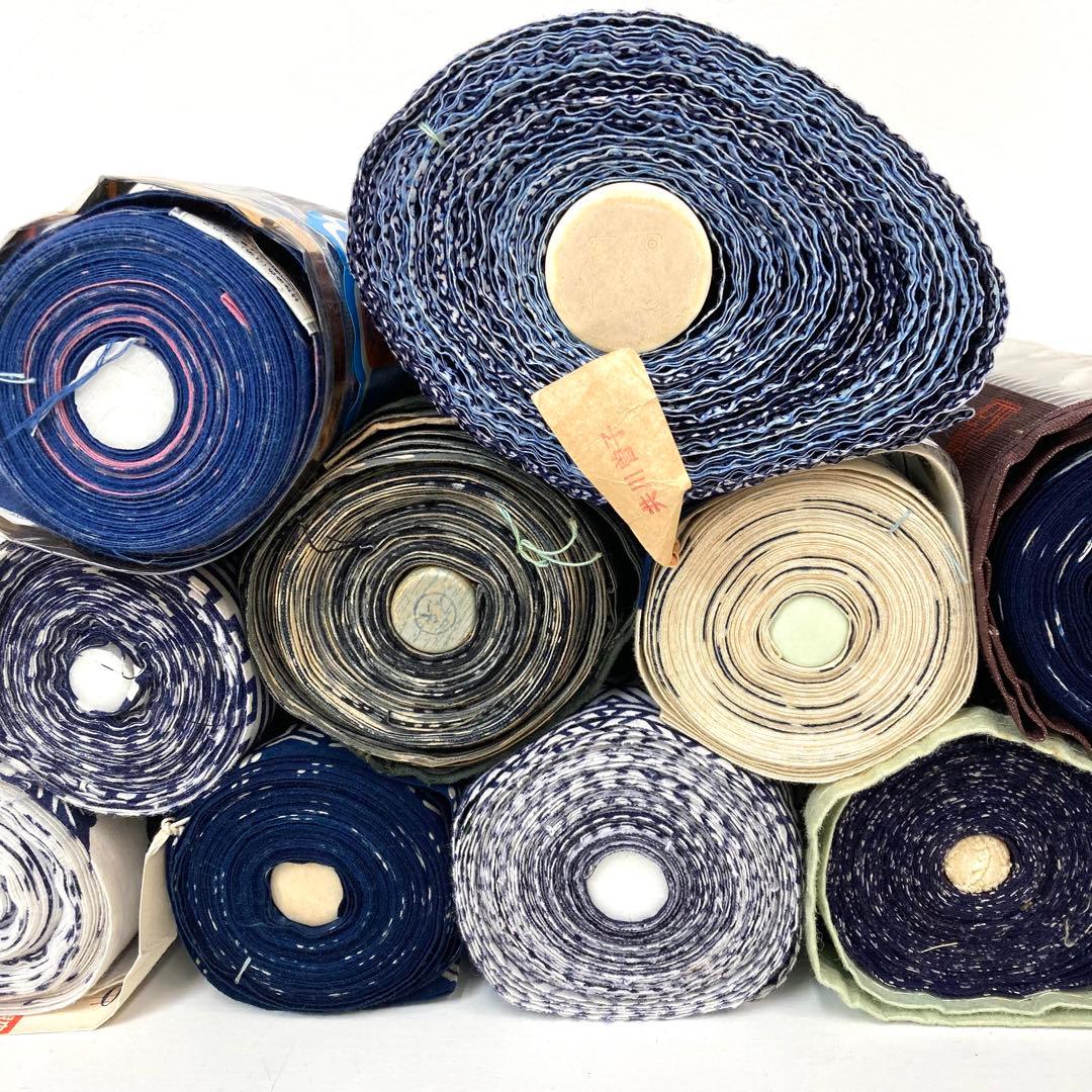 佐藤 【TAMA屋】全て浴衣反物 注染 まとめ11点 TM2111