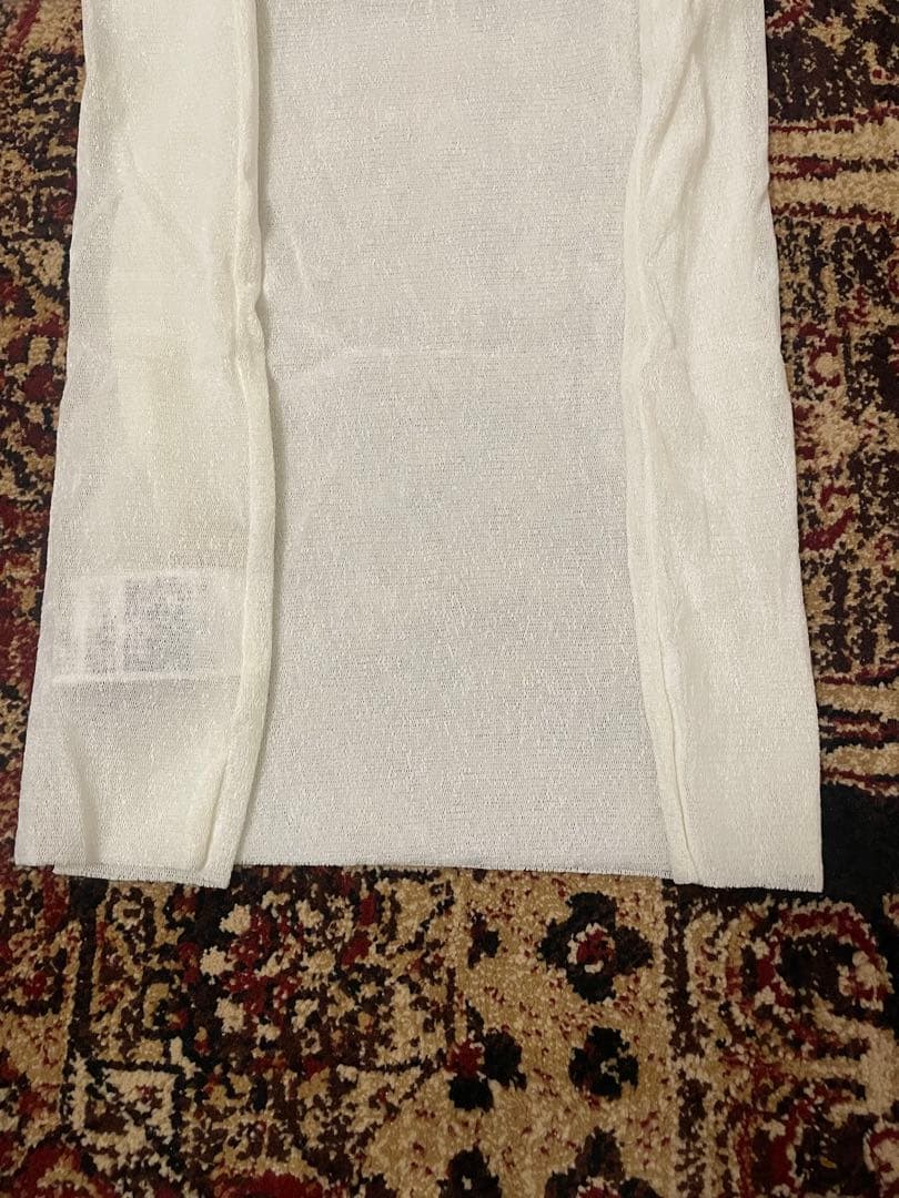 plageプラージュ 美品！ Floky Mesh シアーロンT ホワイト