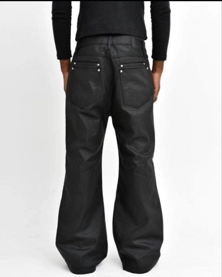 Asapmode Stacked Oil Coating Pants 値下げ可