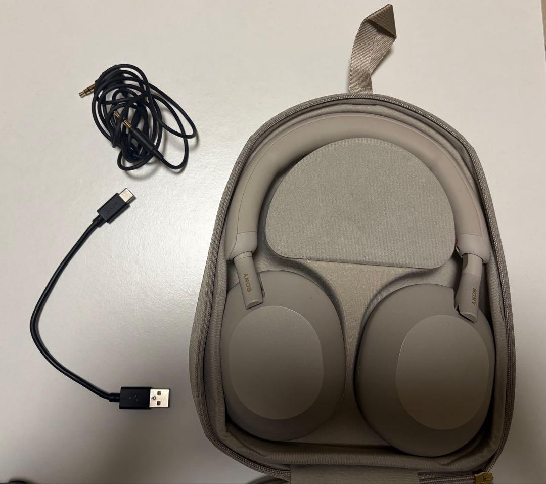 SONY WH-1000XM5 ソニー ヘッドホン プラチナシルバー