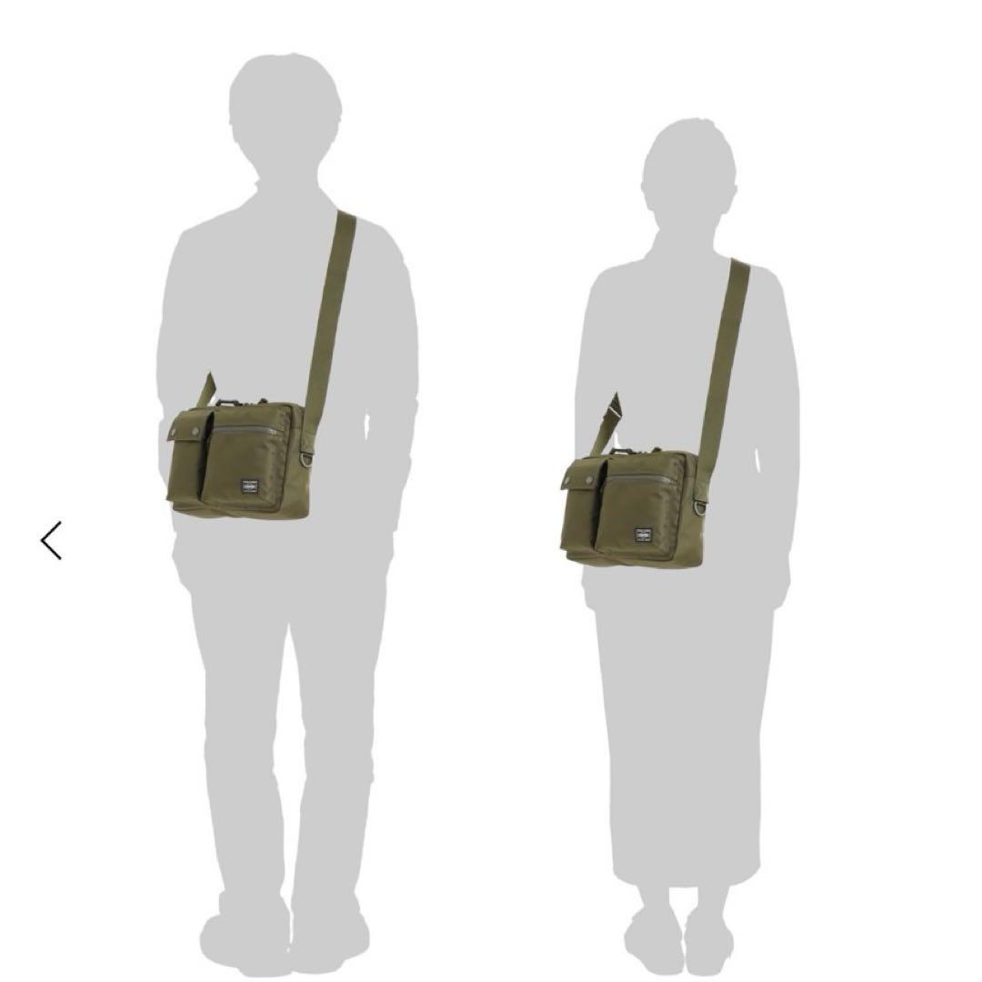 ポーターユニット ショルダーバッグ カーキ