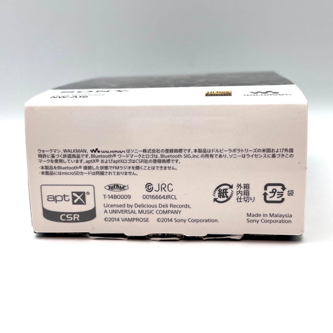 【新品】SONY VAMPS コラボ ウォークマン NW-A16 ストラップ付