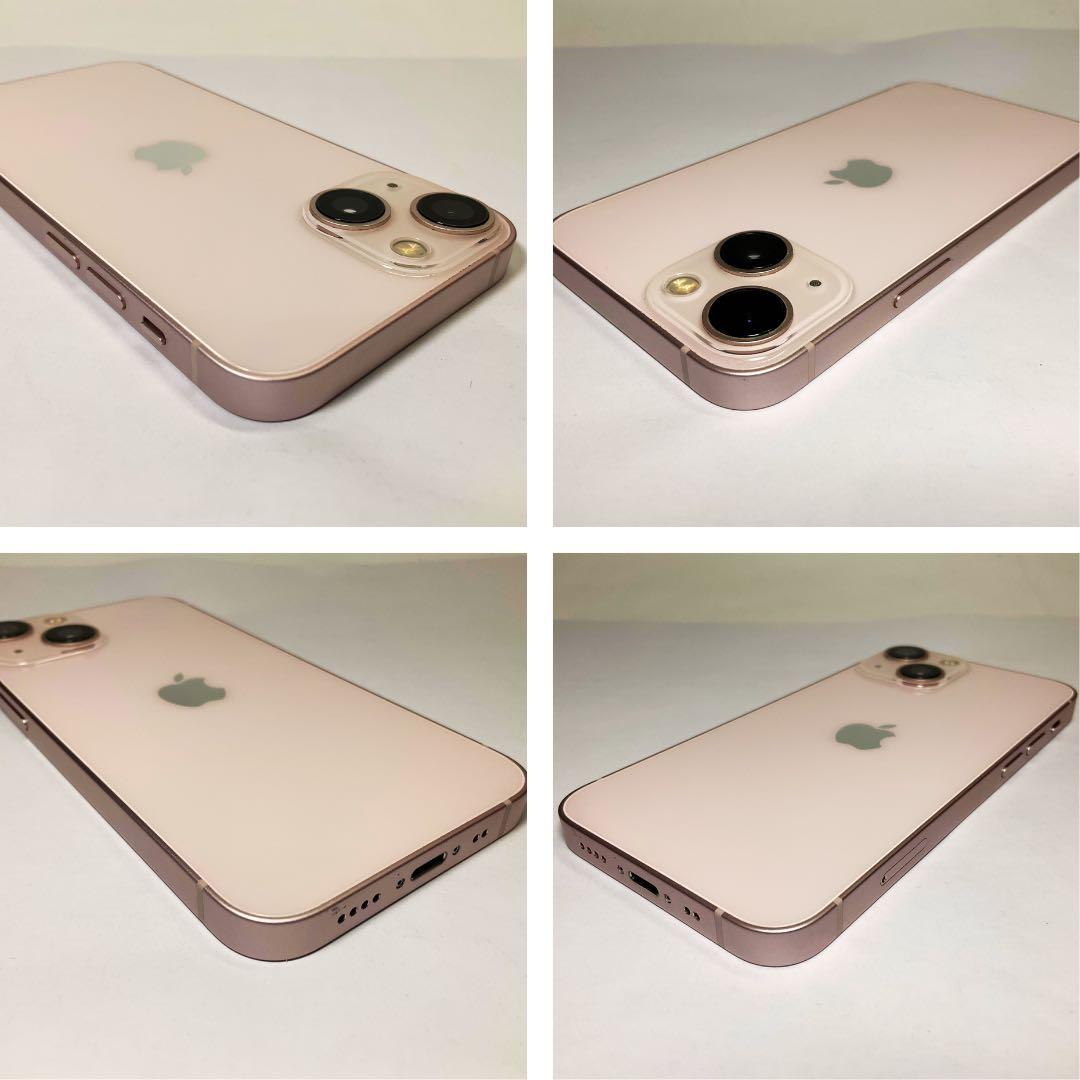 美品iPhone13mini 128GB新品電池100% ピンク