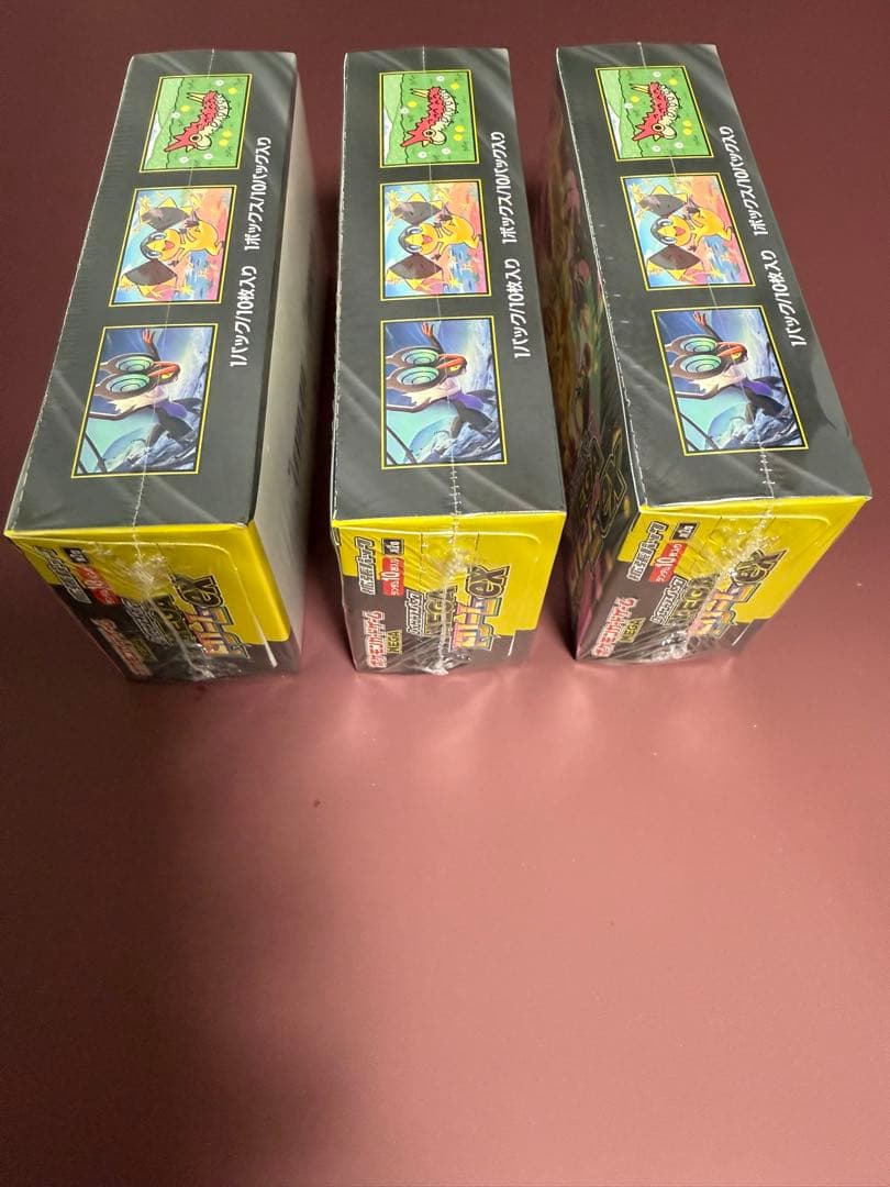 ポケモンカード　MEGAメガドリームexシュリンク付き3BOXセット