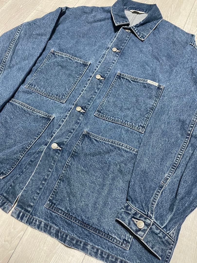 COOTIE 【DENIM COVERALL HARD WASH】 XLサイズ